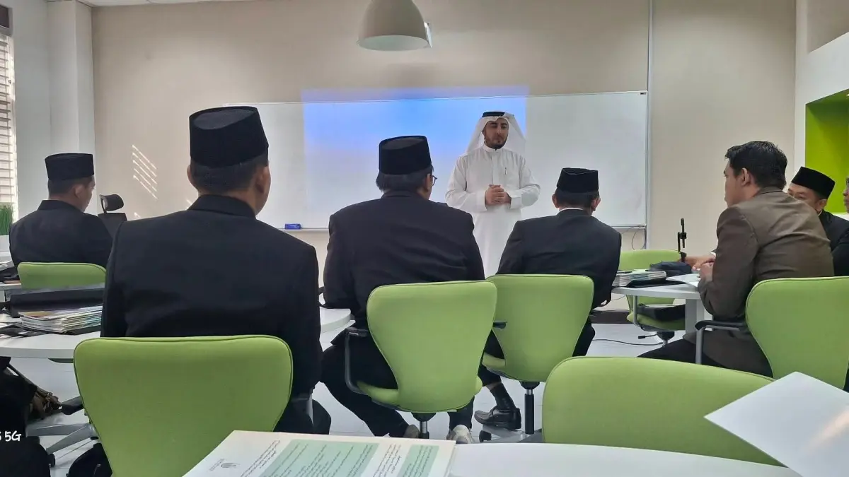 Dosen UMMAT mengikuti pelatihan Bahasa Arab di Universitas Umm Al-Qura Makkah.