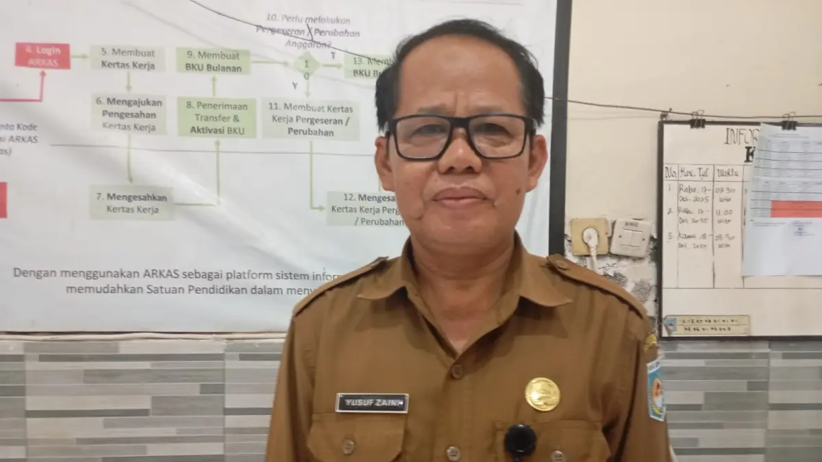 Kepala Disdik Kota Mataram Yusuf