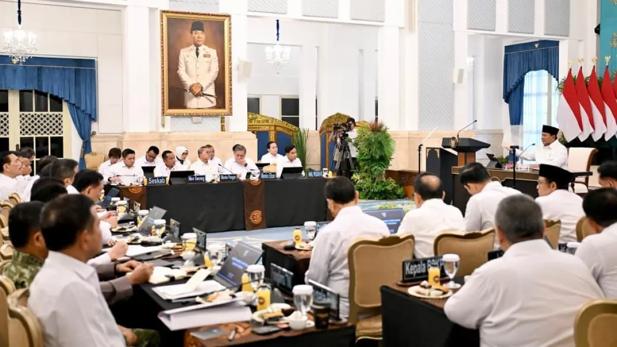 Presiden Prabowo Tegaskan Pasal 33 dan 34 UUD 1945 Landasan Kebijakan Pemerintah Wujudkan Keadilan dan Kesejahteraan Rakyat.