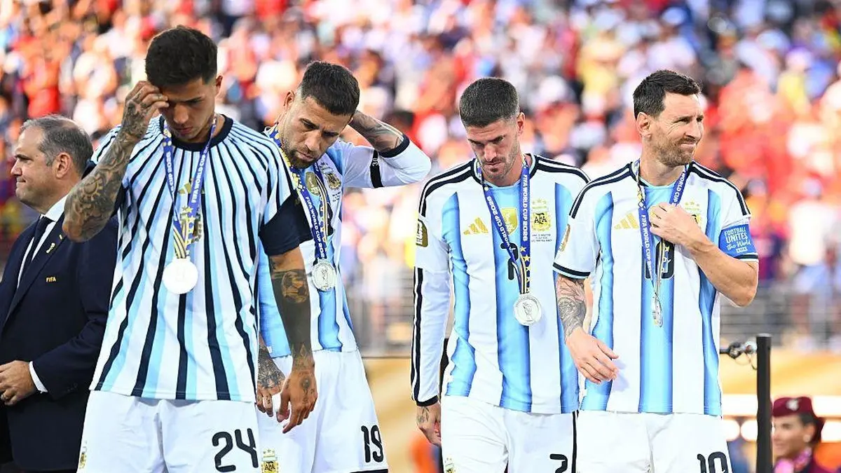 Final Piala Dunia 2026 disorot tajam! Timnas Argentina dicap tampil buruk usai mencatatkan nol tembakan ke gawang Spanyol.