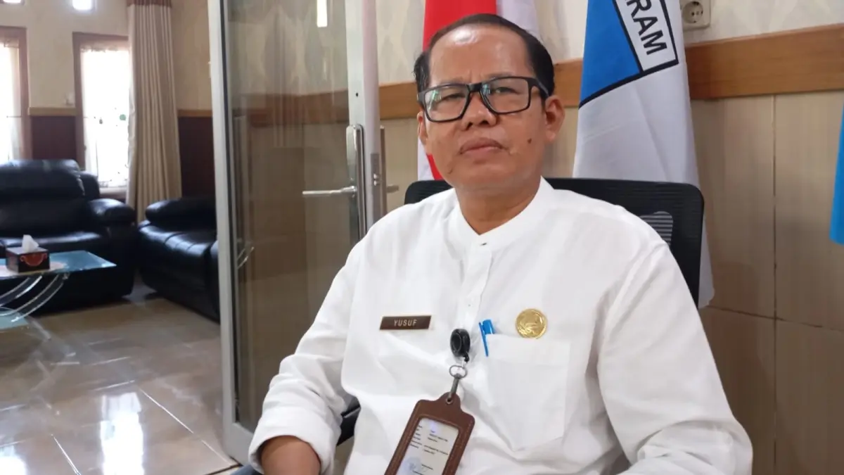 Kepala Disdik Kota Mataram Yusuf


