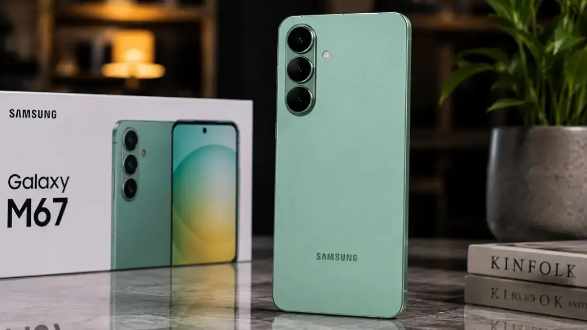 ILUSTRASI: Samsung Galaxy M67. (Pontianak Post)