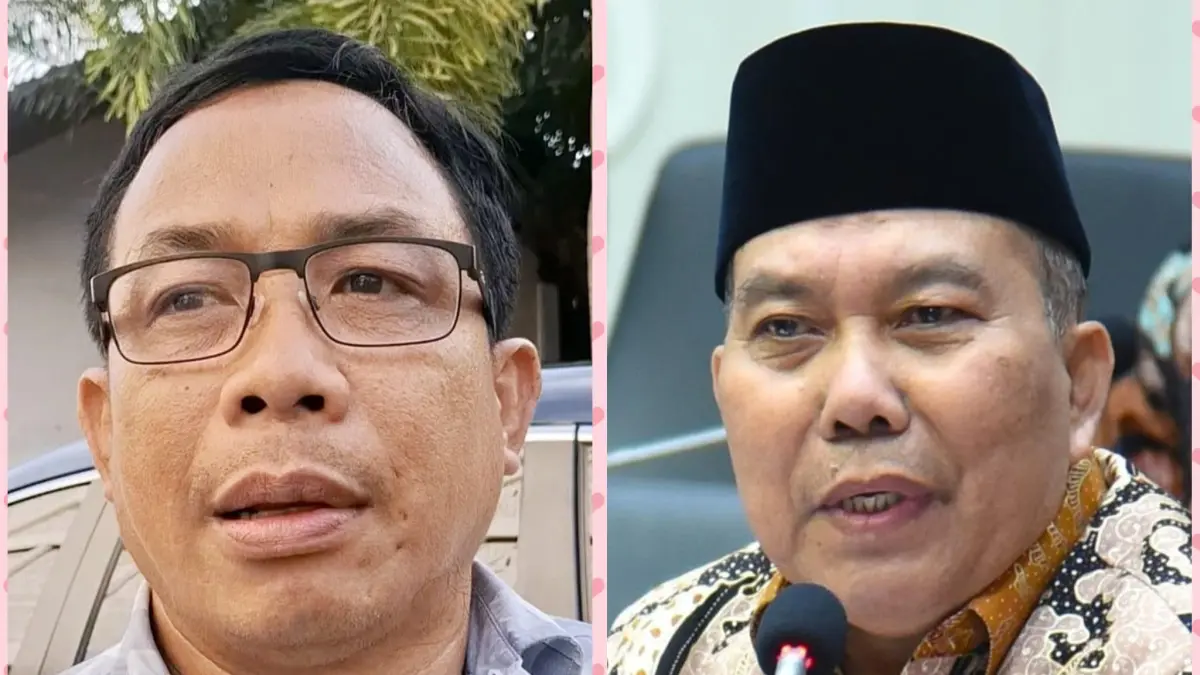 Ketua DPP PAN NTB Muazzim Akbar (kanan) dan Wakil Ketua DPW PAN NTB Muhammad Aminurlah (kiri). 