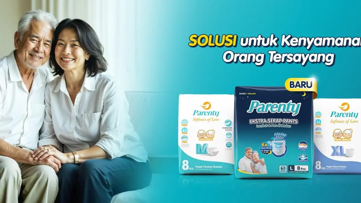 Cara memasang Popok Dewasa Perekat Parenty dengan benar membantu menjaga kenyamanan lansia dan pasien, mengurangi risiko bocor, serta memberikan perlindungan maksimal untuk aktivitas sehari-hari.