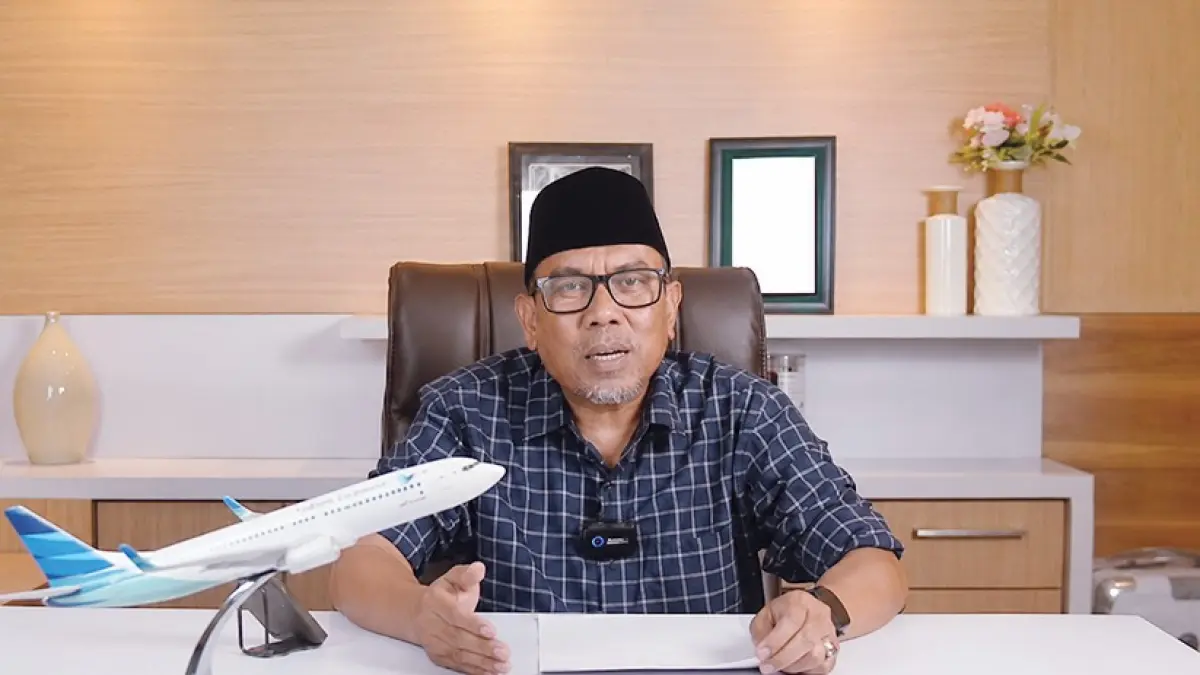 Direktur Muhsinin Tour and Travel H Ahmad Muharis