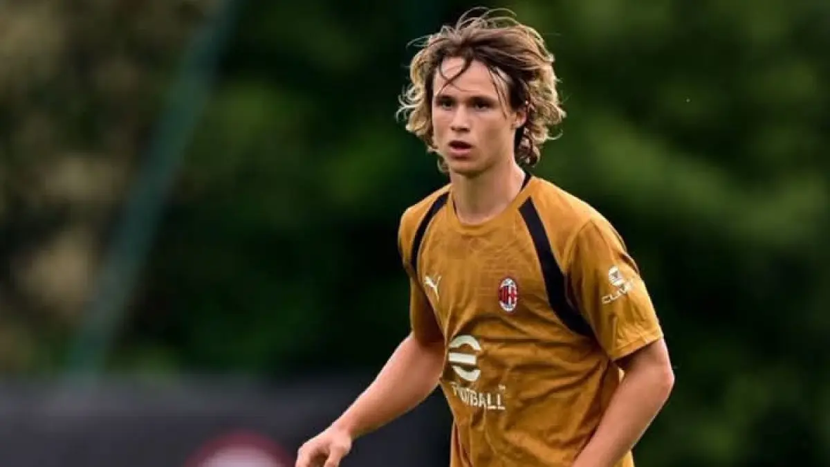 MASA DEPAN: Gelandang muda AC Milan Christian Comotto. (Istimewa) 