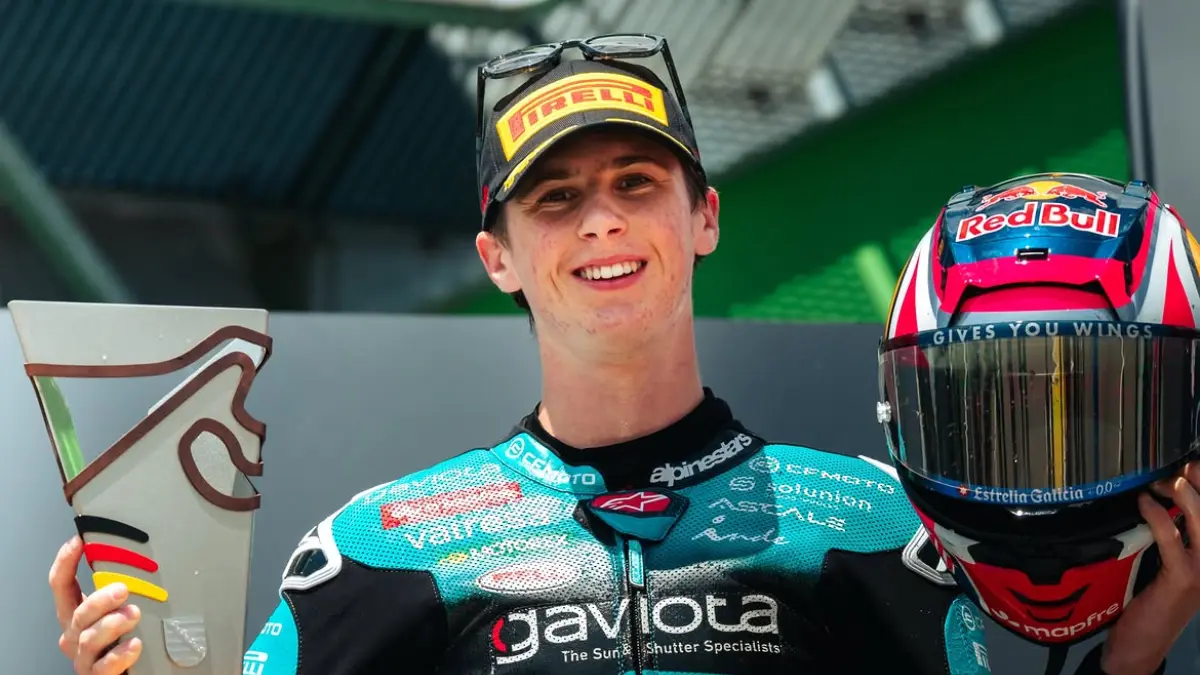 Maximo Quiles resmi promosi ke Moto2 2027 bersama CFMOTO Aspar Team. Kini pemuncak klasemen Moto3 fokus memburu gelar juara dunia. (Instagram Maximo Quiles)