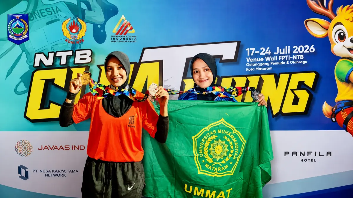 Dua medali emas yang diraih Mayzatul Husni di Porprov 2026.