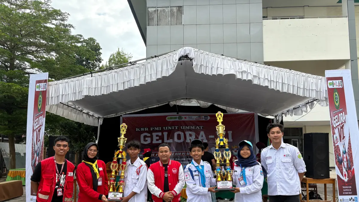 KSR PMI UMMAT Ciptakan relawan tangguh.