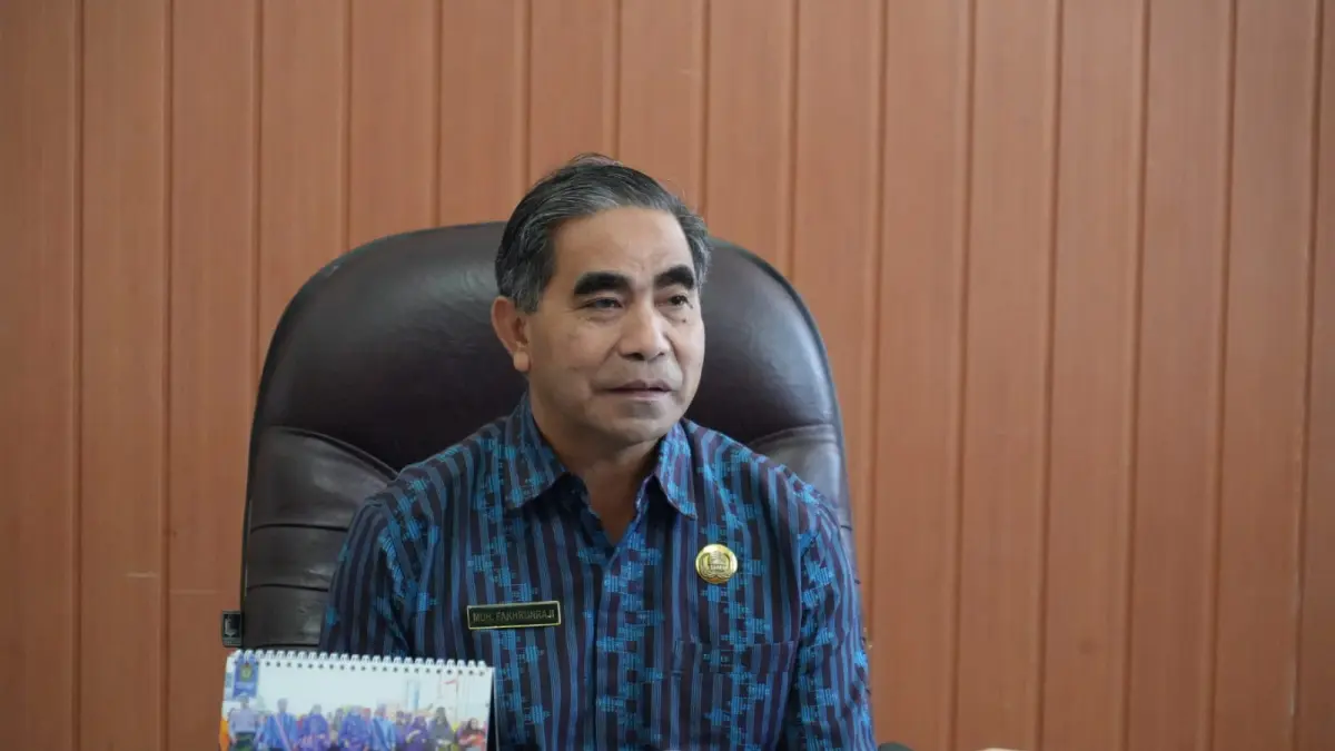 Sekda Kota Bima Muhammad Fakhrunraji.