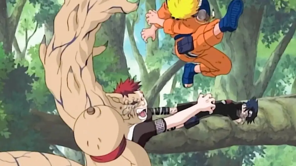 Naruto vs Gaara