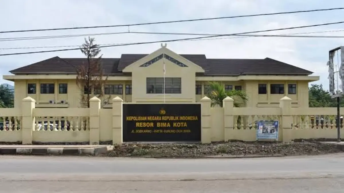 Gedung Polres Bima Kota di Jalan Soekarno Hatta, Kota Bima. (Dok Lombok Post)