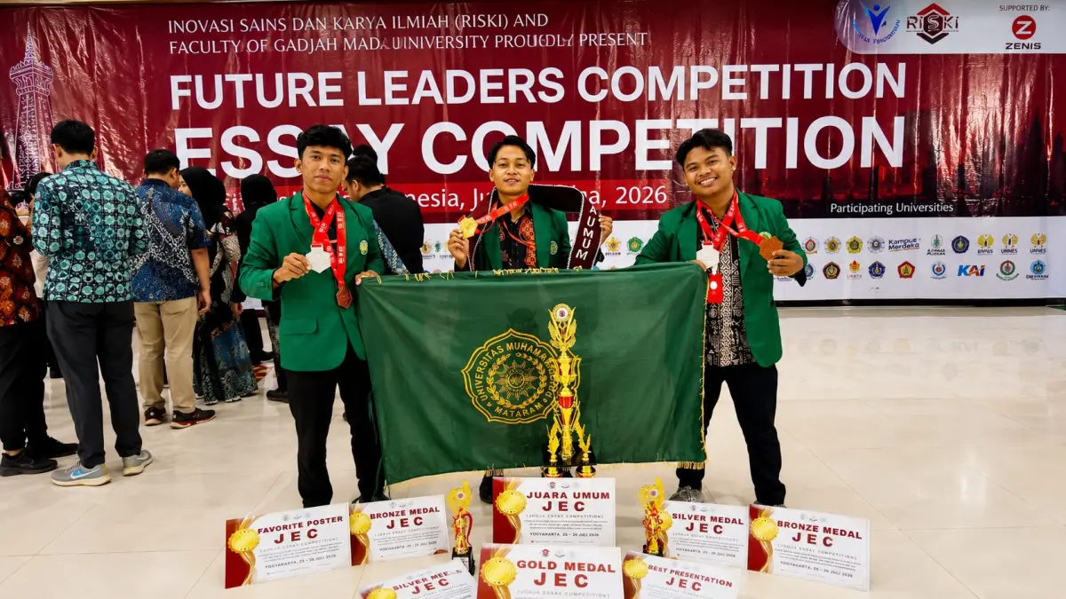 Mahasiswa UMMAT juara di Yogyakarta.
