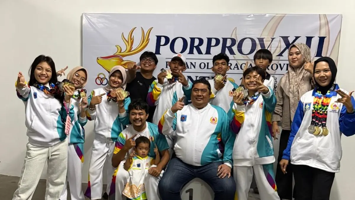 Atlet menembak Mataram berhasil menyumbangkan medali emas di Porprov XII NTB 2026.
