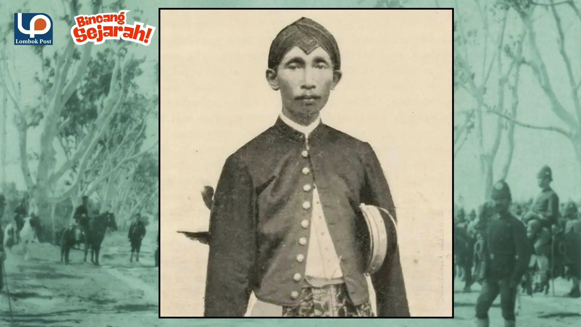 Raden Ngabehi Tirtoprodjo, mantan jaksa pada Landraad (Pengadilan) Dewan Pertanahan di Ampenan Lombok yang ditunjuk Pemerintah Kolonial Belanda setelah perang Lombok 1894.