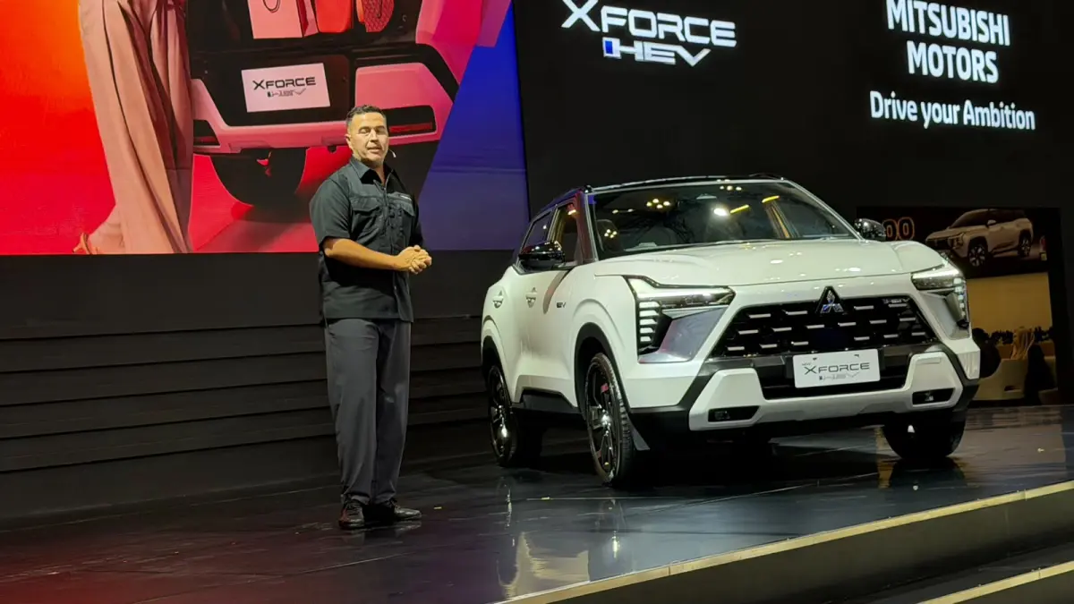 Pada pameran GAIKINDO Indonesia International Auto Show (GIIAS) 2026 PT Mitsubishi Motors Krama Yudha Sales Indonesia (MMKSI) secara resmi meluncurkan Mitsubishi New Xforce di ICE BSD City, Tangerang.