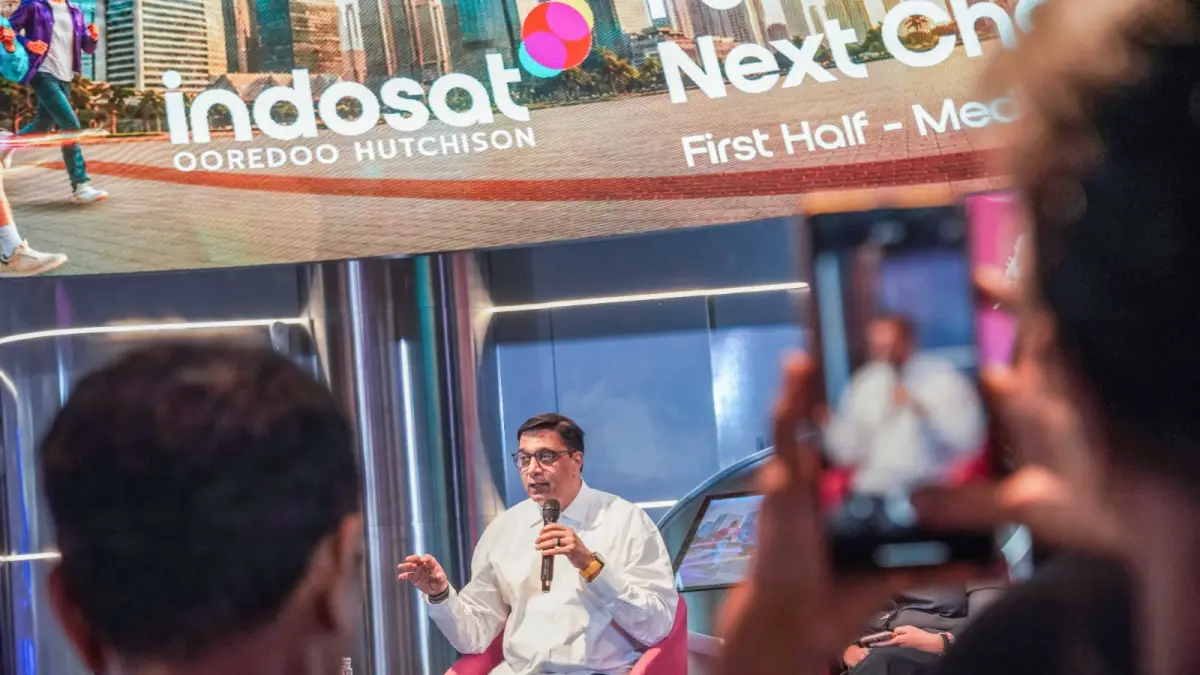 President Director & CEO Indosat Ooredoo Hutchison Vikram Sinha