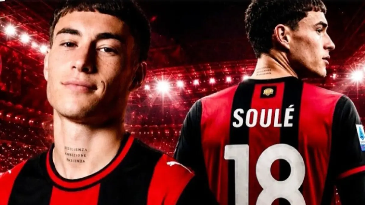ILUSTRASI: Matias Soule, pemain AS Roma yang dikaitkan dengan AC Milan. (Istimewa) 