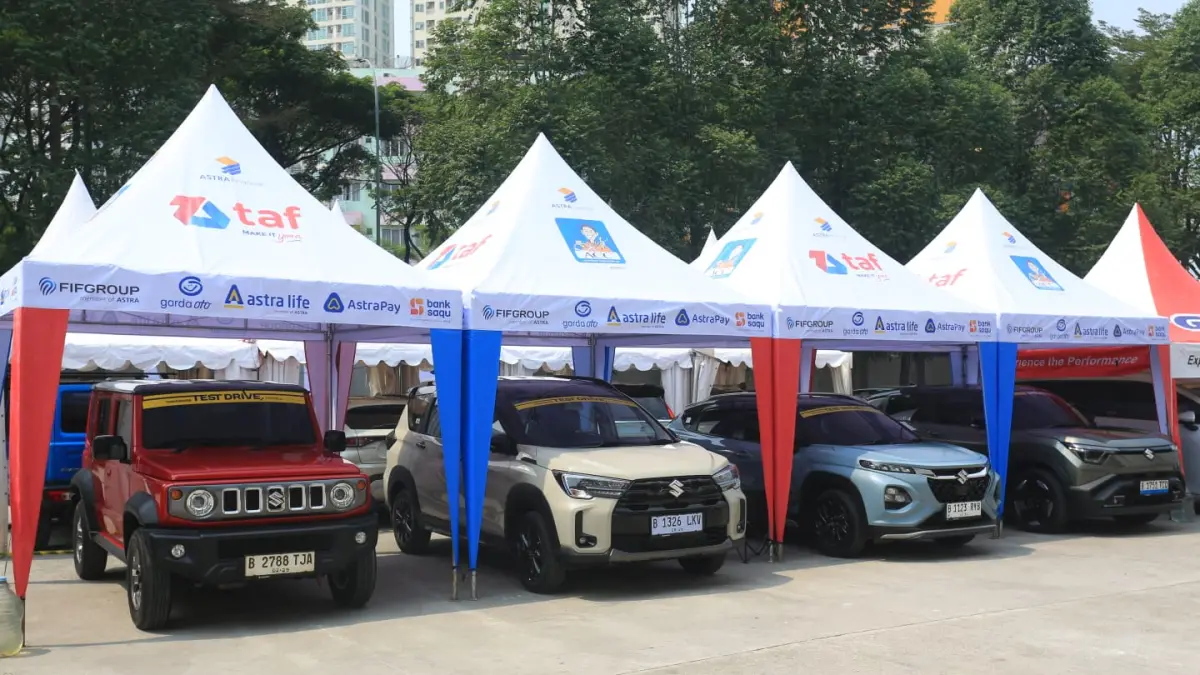 Program Test Drive Suzuki Jadi Magnet Pengunjung GIIAS 2026: Sediakan 8 Model Unggulan Berhadiah Motor hingga Logam Mulia.
