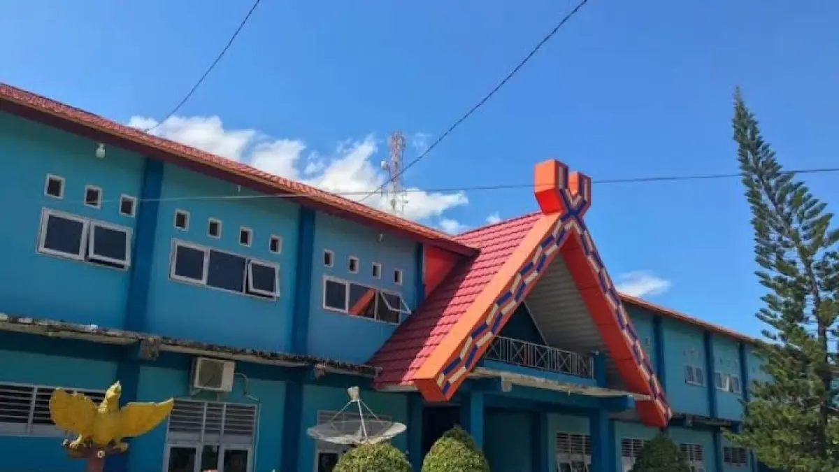 Lahan SMAN 1 Woha, Kabupaten Bima, digugat di PN Raba Bima, belum lama ini. (Istimewa)