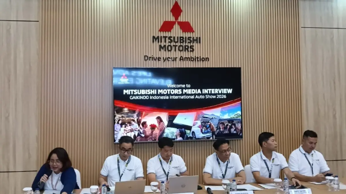PT Mitsubishi Motors Krama Yudha Sales Indonesia (MMKSI) menghadirkan beragam program penjualan dan layanan purna jual kompetitif sepanjang pameran Gaikindo Indonesia International Auto Show (GIIAS) 2026 di ICE BSD City, Tangerang.