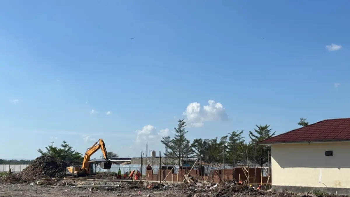 Proyek pembangunan TPST Kebon Talo Ampenan