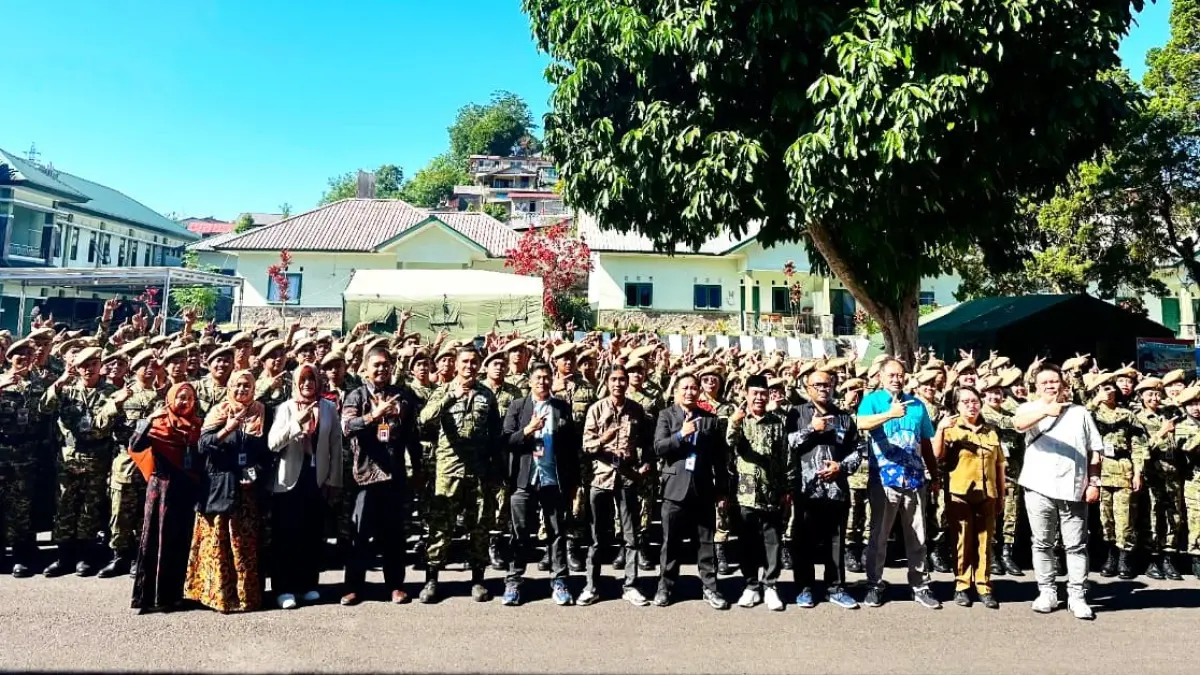 Uji kompetensi manajer koperasi desa merah putih yang dilaksanakan asesor dari UMMAT di Sulawesi Utara.