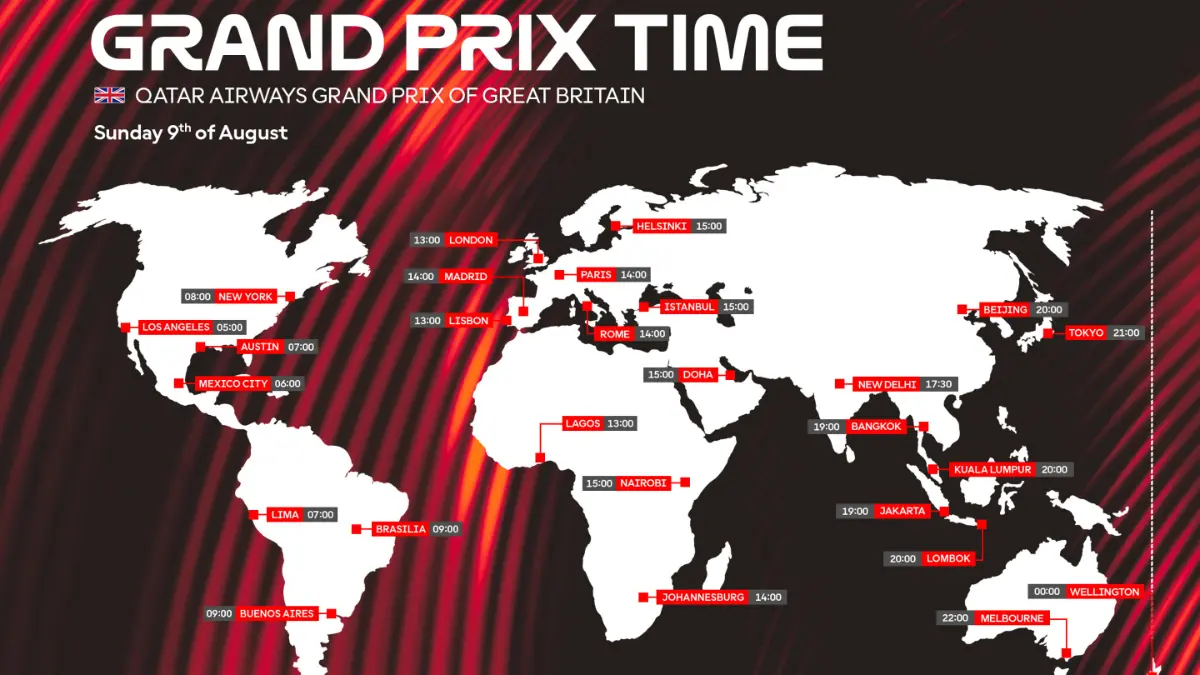 Jadwal MotoGP Inggris 2026 lengkap di Silverstone. Simak agenda FP1, Practice, kualifikasi, Sprint Race hingga Grand Prix Minggu pukul 19.00 WIB. (motogp.com)