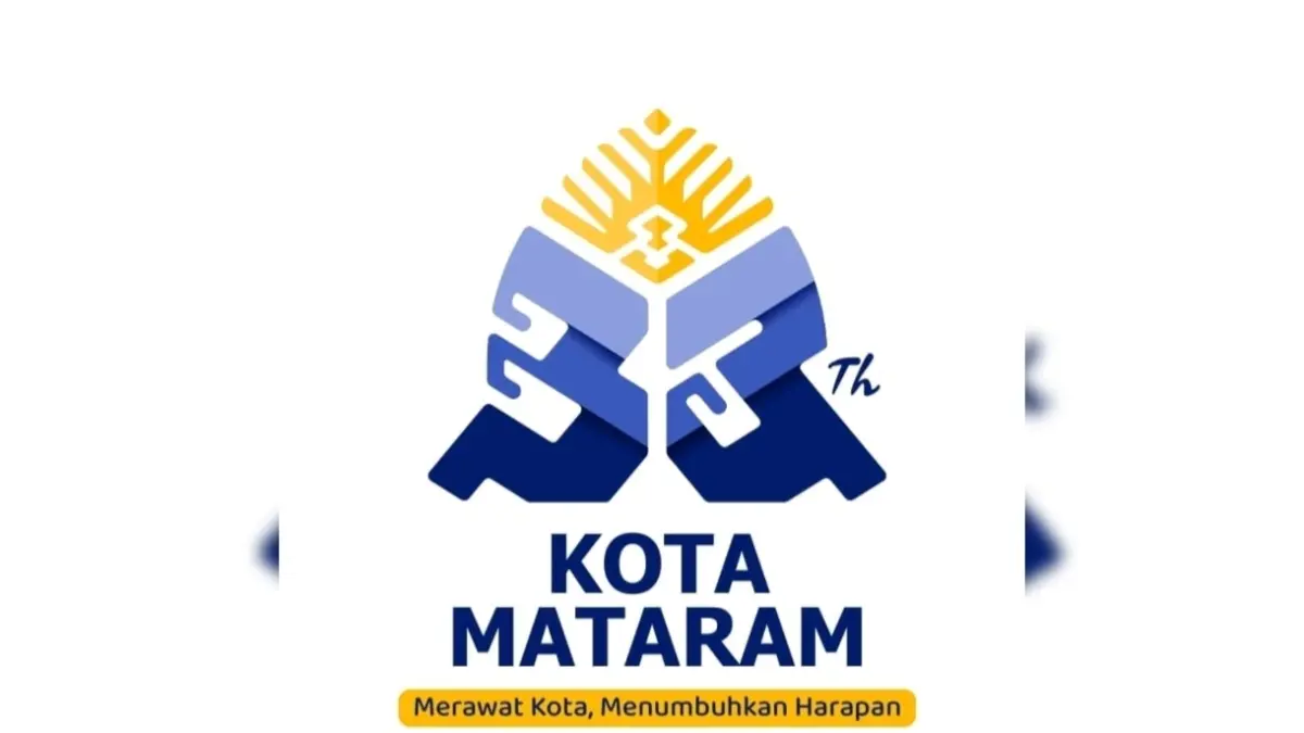 Logo HUT Kota Mataram yang ke-33