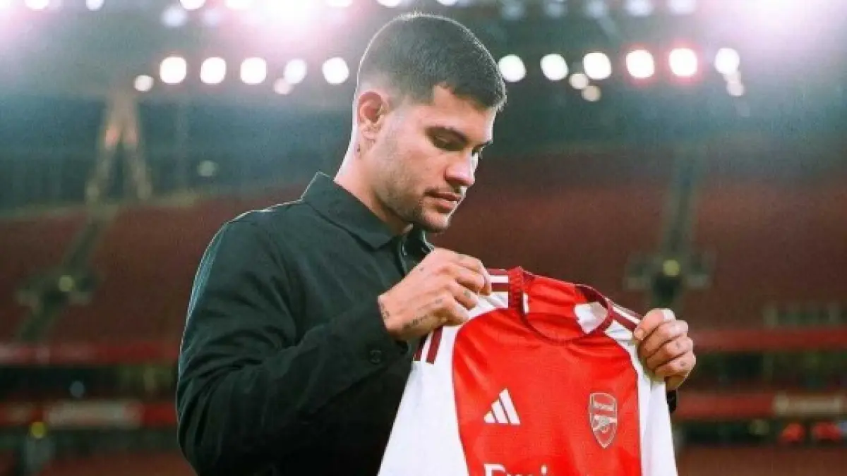 Arsenal resmi mendapatkan Bruno Guimaraes.