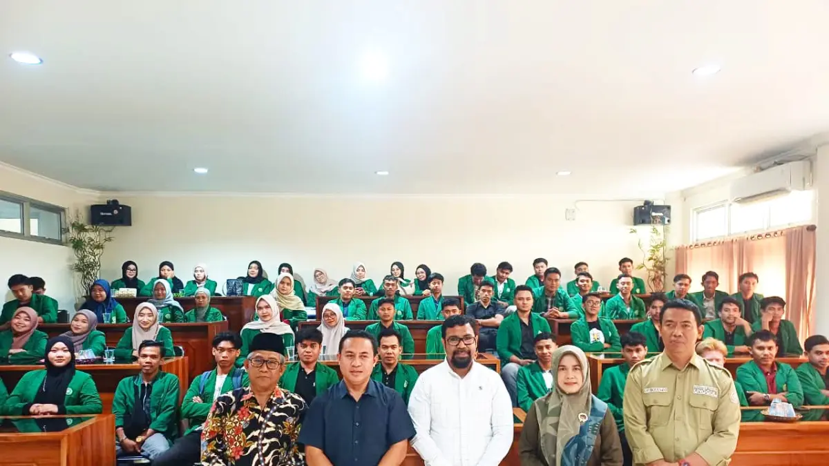 FH UMMAT menggelar kuliah umum antropologi hukum.