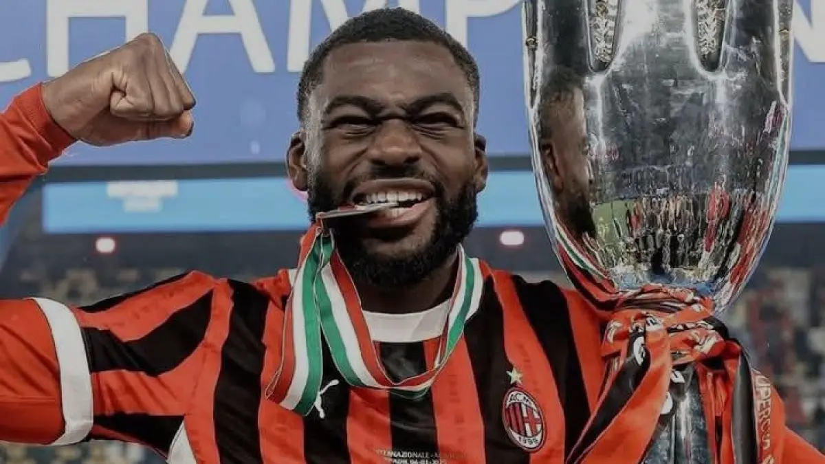 JAWARA: Gelandang AC Milan Youssouf Fofana yang pernah turut mempersembahkan scudetto. (Istimewa) 