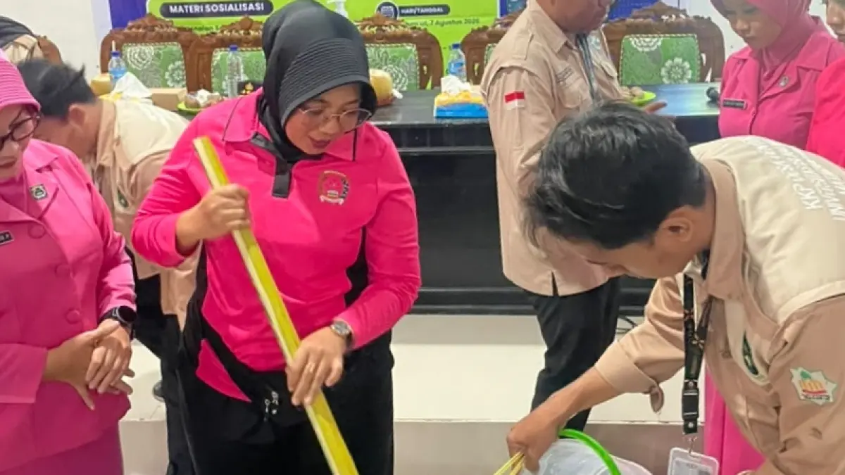 NILAI EKONOMI: Sulap Limbah Jadi Cuan, Sabut Kelapa Bentek Disulap Jadi Spons

