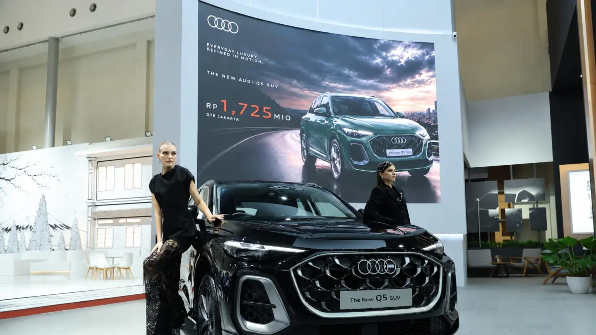RESMI DILUNCURKAN: The New Audi Q5 SUV yang diluncurkan dalam event GAIKINDO Indonesia International Auto Show (GIIAS) 2026, Tangerang. (ISTIMEWA)