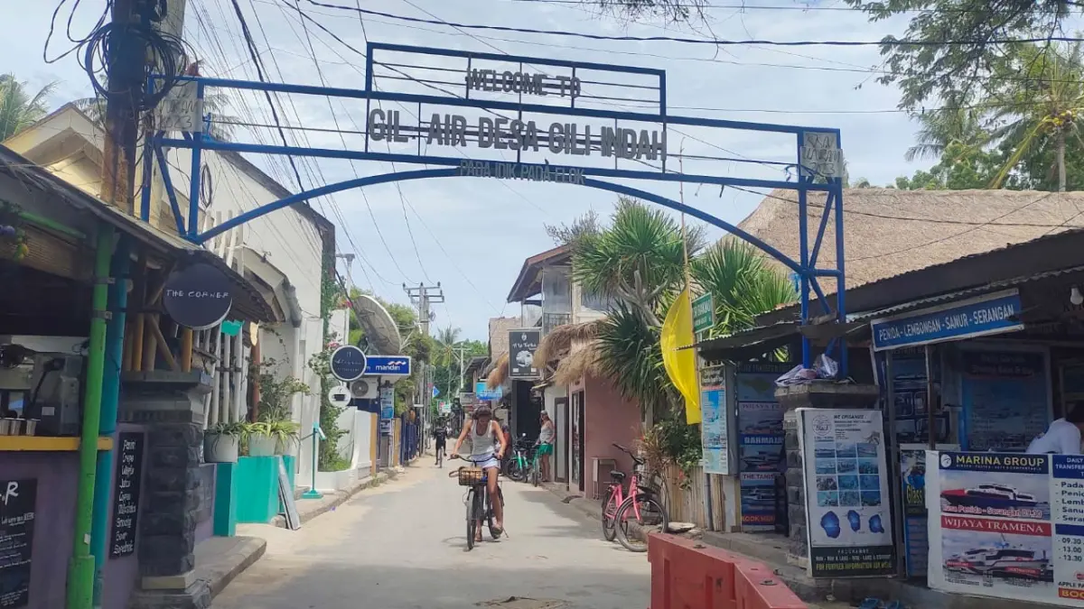 SUDAH ADA DAPUR: Tiga SPPG Di Desa Gili sejauh ini belum beroperasi karena kawasan ini masuk kategori 3T.