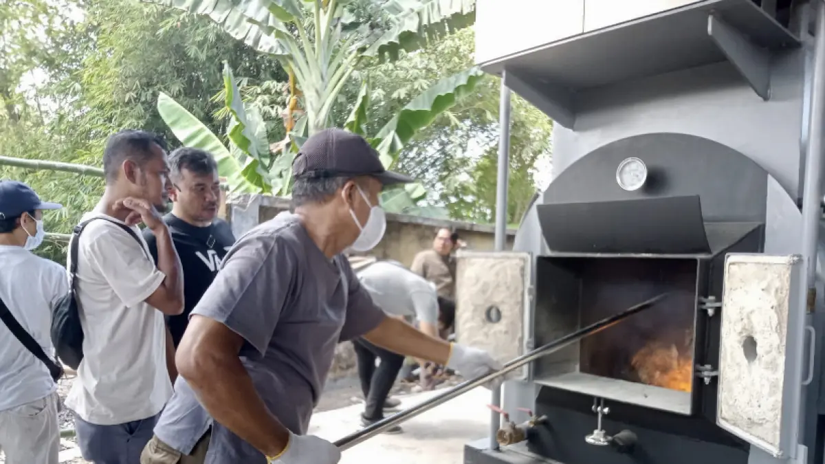 Insenerator di TPS Sandubaya