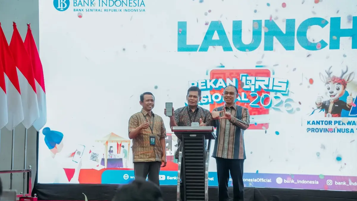 LAUNCHING: Suasana peluncuran Pekan QRIS 2026 di Kantor BI NTB, Selasa (11/8). (ISTIMEWA)