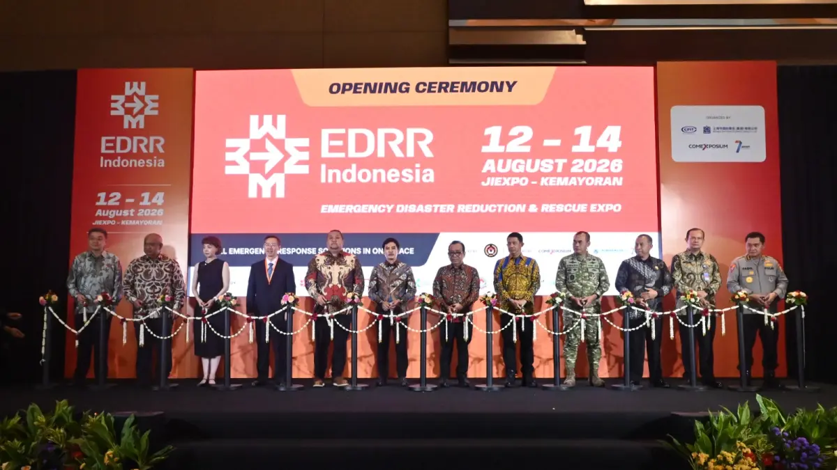 EDRR Indonesia 2026 tidak hanya hadir untuk memamerkan inovasi dan teknologi maju, tetapi juga menjadi ruang untuk berbagi pengetahuan, memperkuat kapasitas, mendorong inovasi, serta membangun jejaring kolaborasi. (ist)