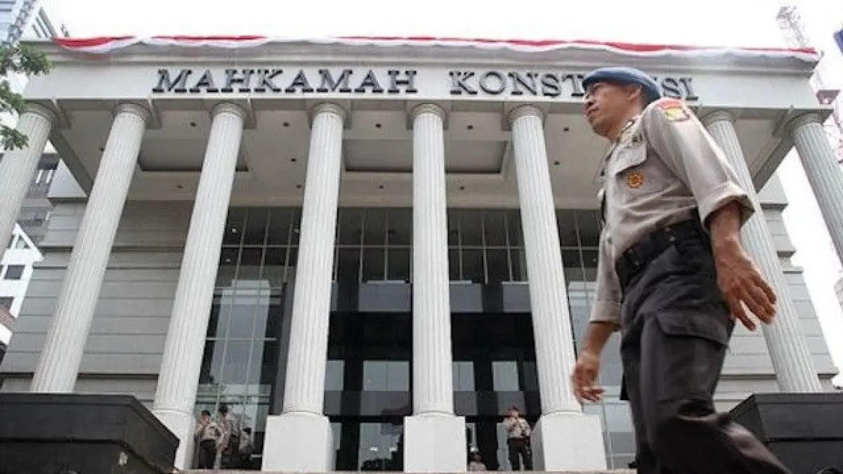 Gedung Mahkamah Konstitusi.