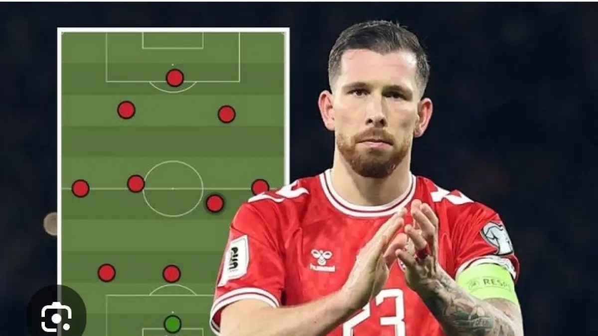 PEMAIN DENMARK: Pierre-Emile Hojbjerg dikabarkan sudah memberikan persetujuannya untuk bergabung dengan AC Milan.&nbsp; (Istimewa) 