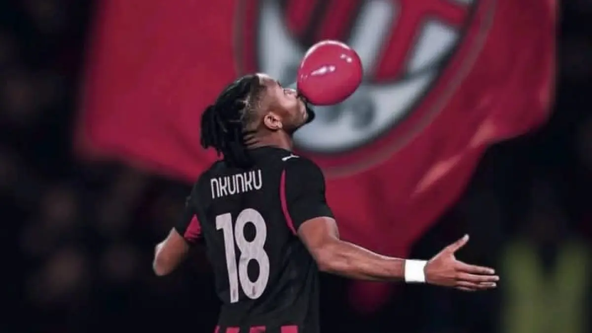 SIAP DILEPAS: Christopher Nkunku, striker AC Milan yang tak masuk rencana klub. (Istimewa) 
