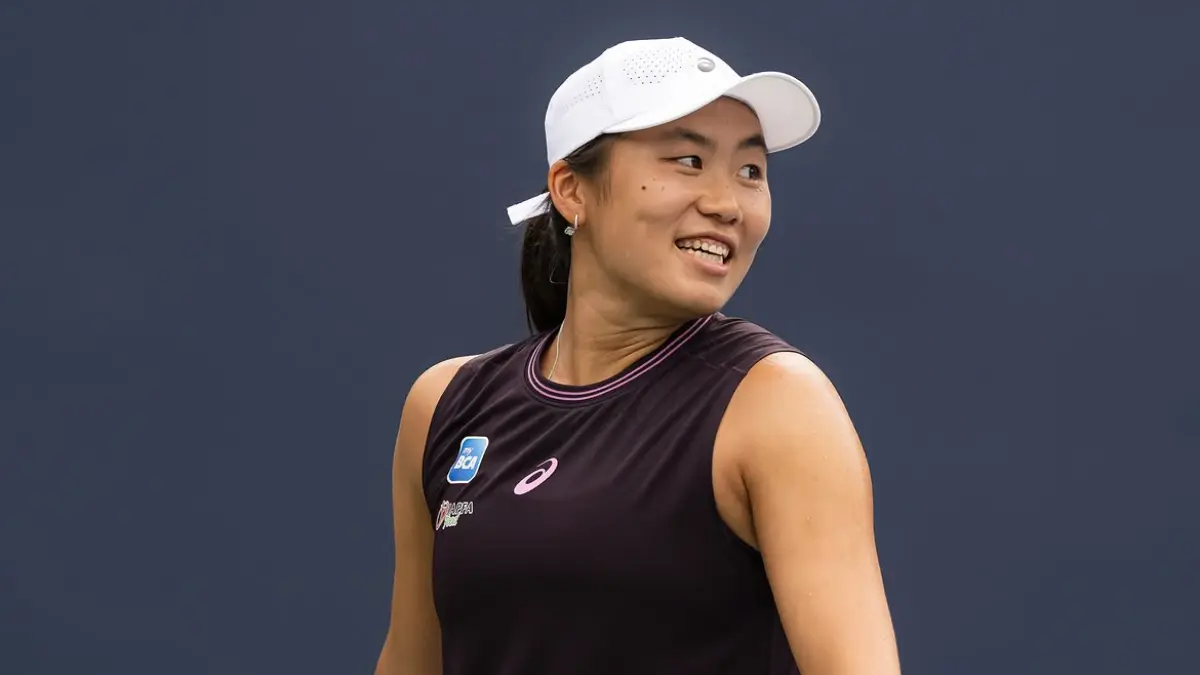 Janice Tjen lolos ke babak ketiga Cincinnati Open 2026 usai menang 3 jam 14 menit atas Viktorija Golubic dan akan menghadapi Mirra Andreeva. (Instagram Janice Tjen)