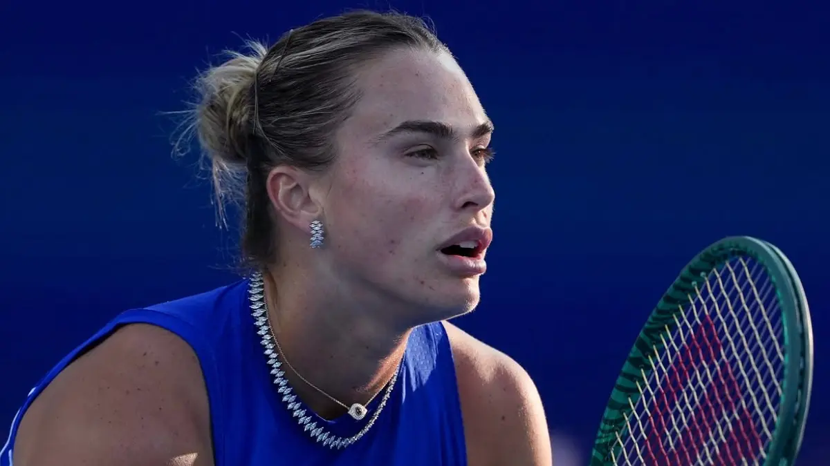 Aryna Sabalenka melaju ke 16 besar Cincinnati Open setelah mengalahkan Wang Xinyu 6-1, 6-3 hanya dalam 54 menit. (Instagram Cincinnati Open)