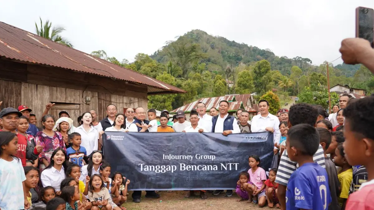 InJourney Group bergerak cepat menghimpun dan menyalurkan bantuan untuk masyarakat terdampak gempa di NTT. 