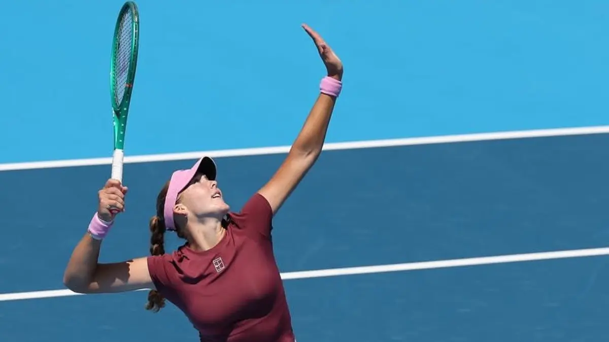 Mirra Andreeva kalahkan Janice Tjen 6-1, 7-6 di Cincinnati Open 2026. Tjen memberi perlawanan sengit sebelum Andreeva lolos ke babak 16 besar. (Instagram Cincinnati Open)
