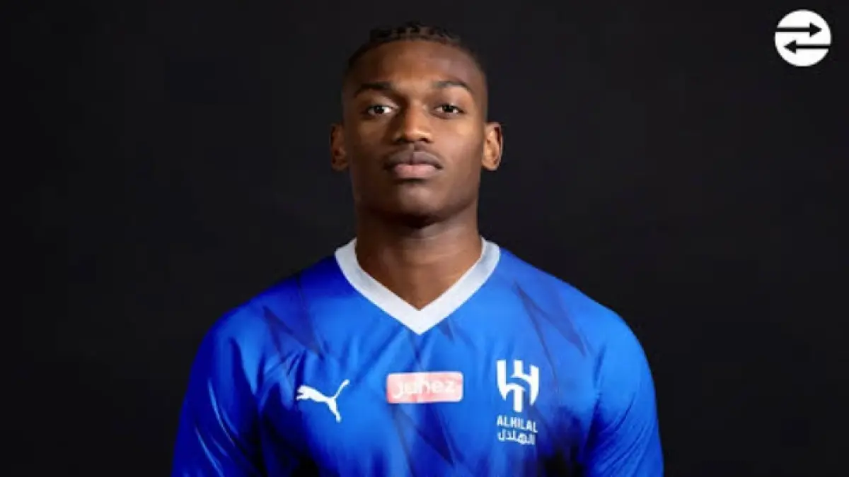 RUMOR: Rafael Leao, striker AC Milan yang dikaitkan dengan Al-Hilal. (Istimewa) 