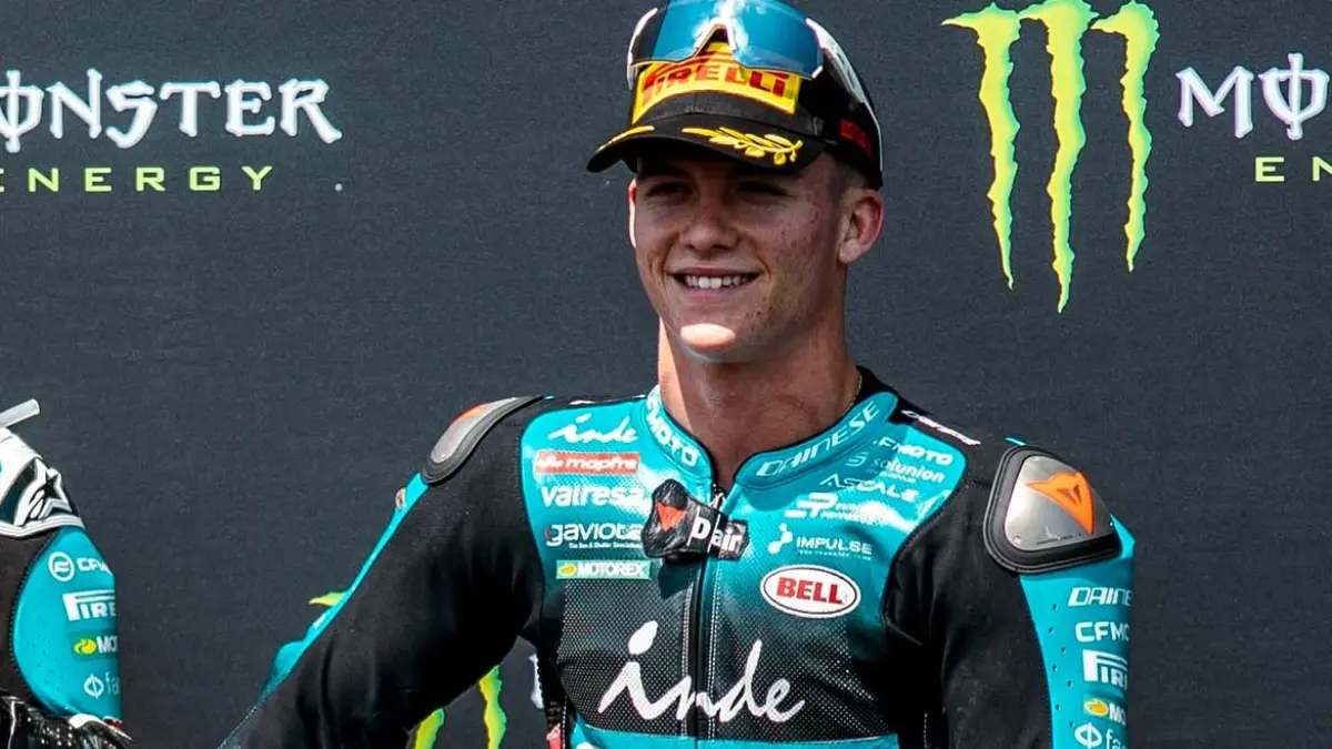 Daniel Holgado naik ke MotoGP 2027 bersama Gresini. Juara junior dan penantang gelar Moto2 itu siap menghadapi era baru 850cc. (Instagram Daniel Holgado)
