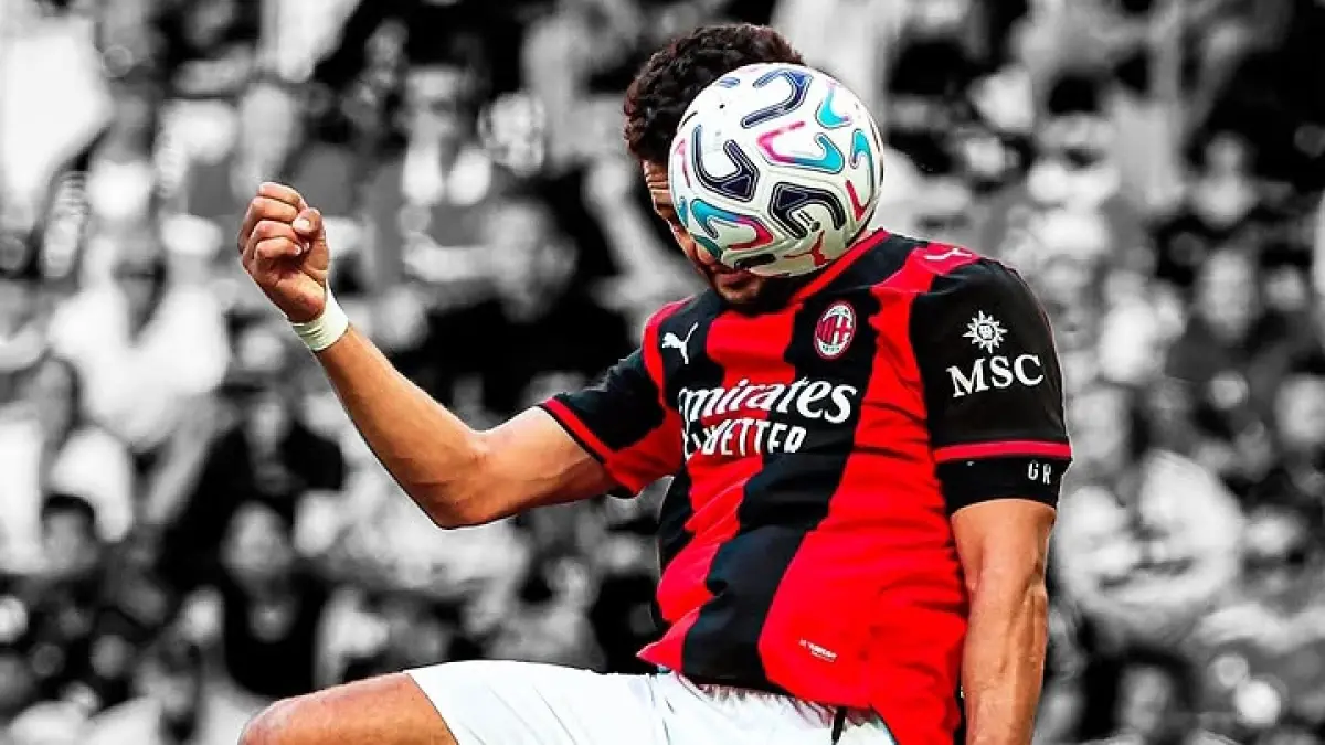 PEMAIN MAHAL: Goncalo Ramos, striker baru AC Milan yang dibeli seharga € 74 juta. (Istimewa) 