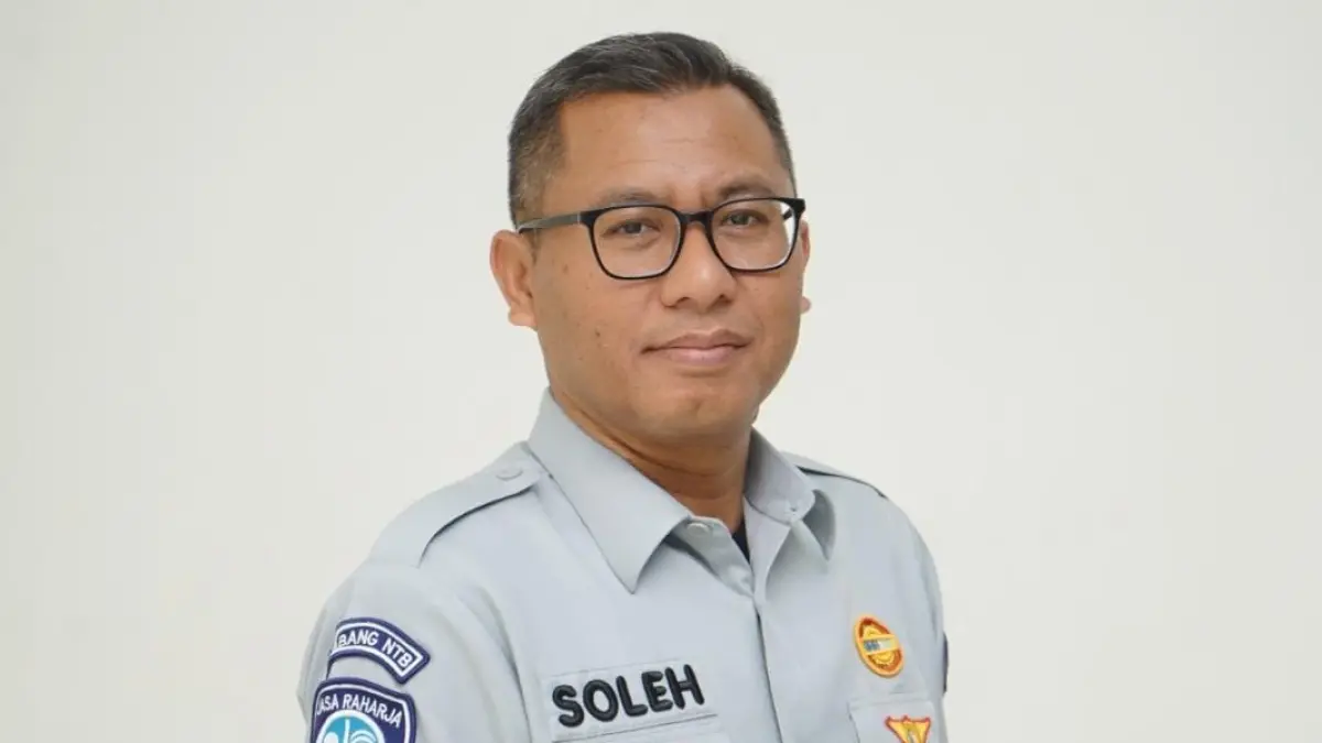 Kepala Kantor Wilayah Jasa Raharja NTB, Soleh (IST/LOMBOK POST)