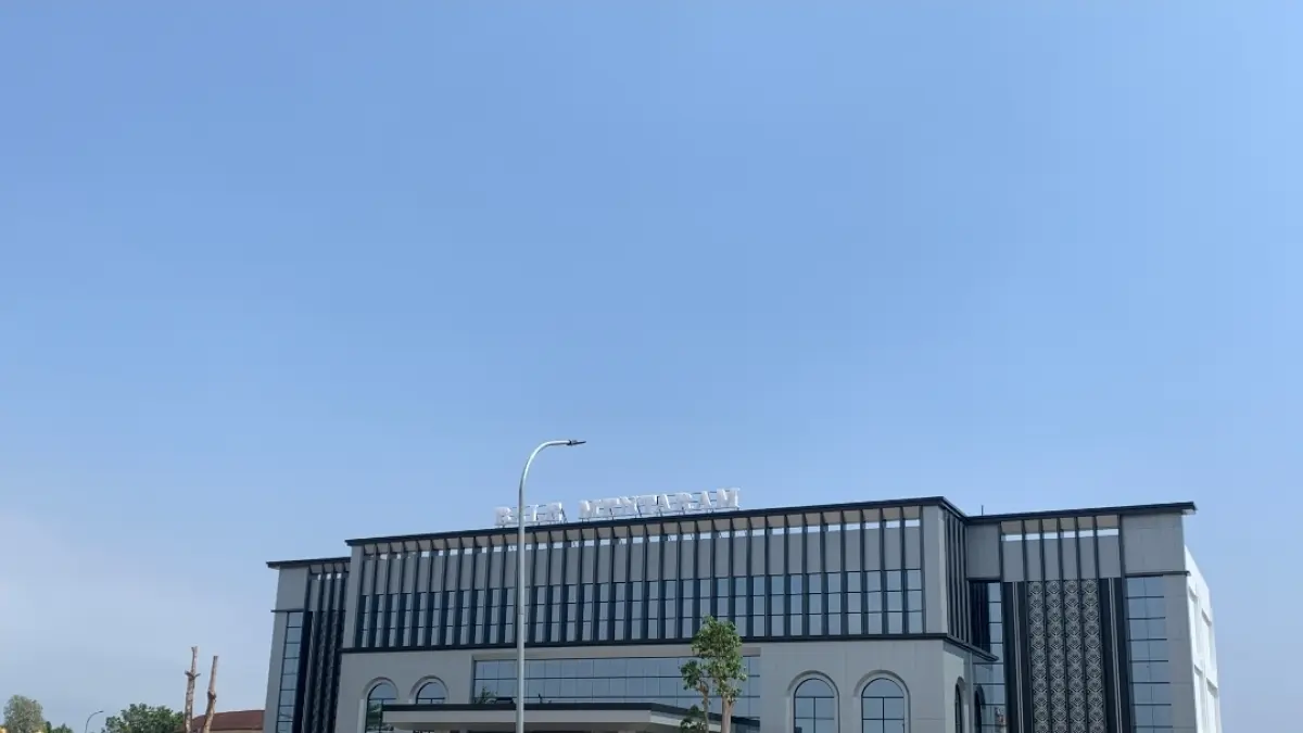 Suasana kawasan Kantor Wali Kota Mataram atau Bale Mentaram, di Jempong beberapa waktu lalu. 